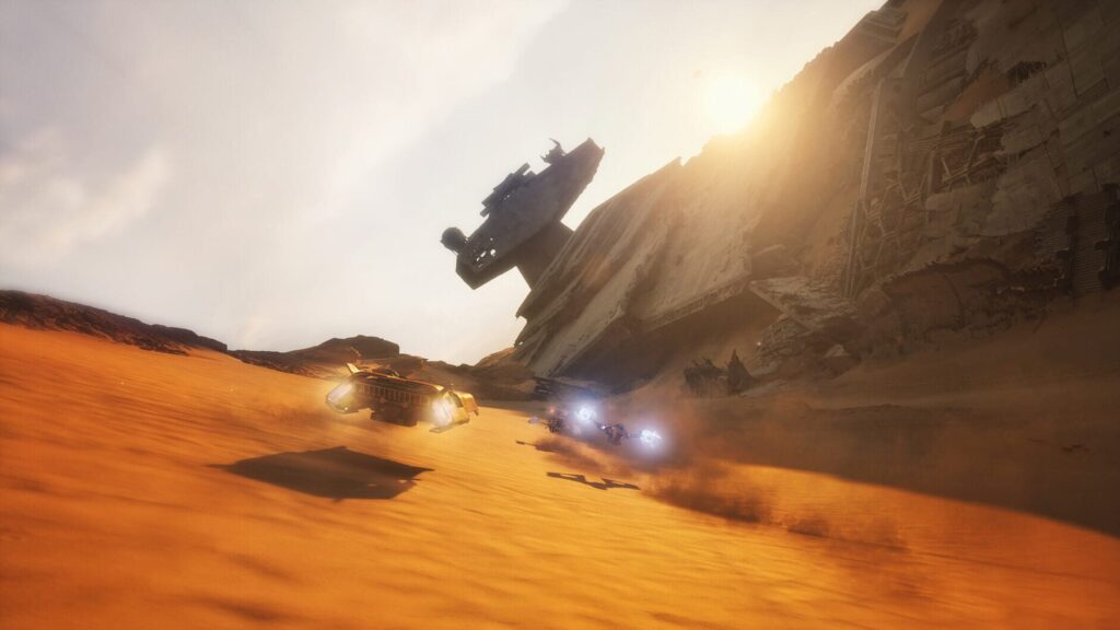Star Wars: Galactic Racer screenshot 1
