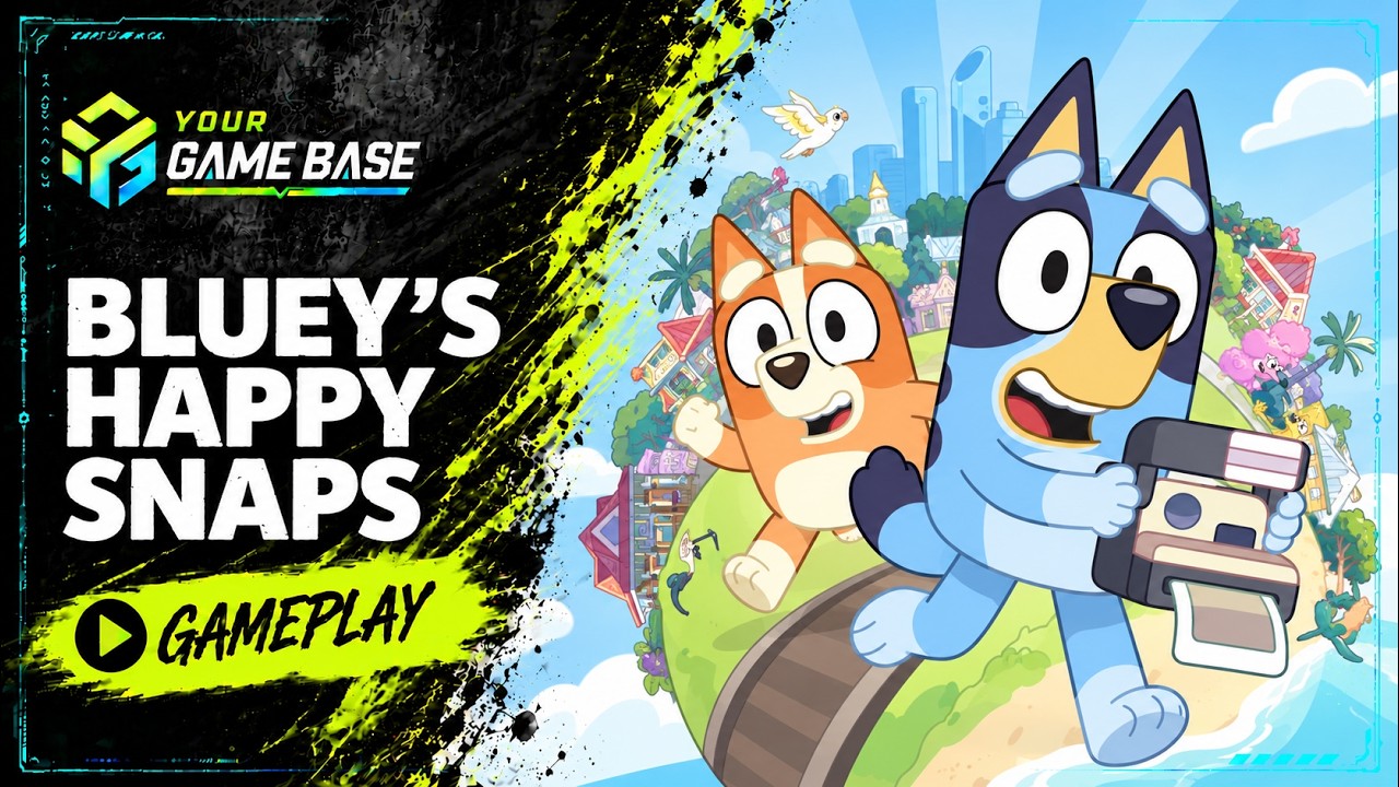 Bluey’s Happy Snaps – The Park: All Photos Gameplay in 4K60